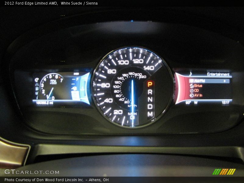 White Suede / Sienna 2012 Ford Edge Limited AWD