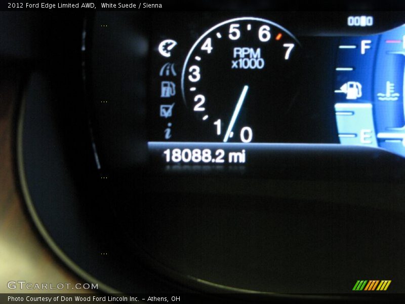 White Suede / Sienna 2012 Ford Edge Limited AWD