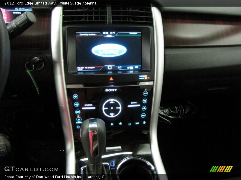 White Suede / Sienna 2012 Ford Edge Limited AWD