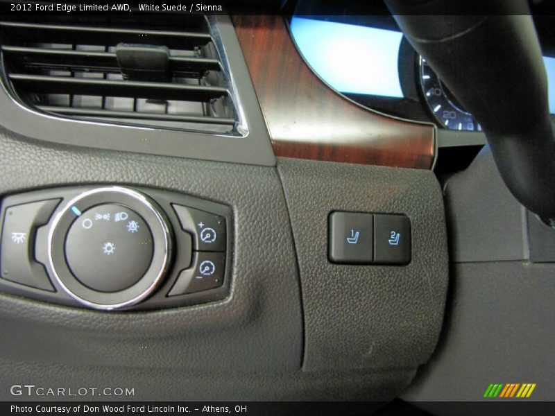 White Suede / Sienna 2012 Ford Edge Limited AWD