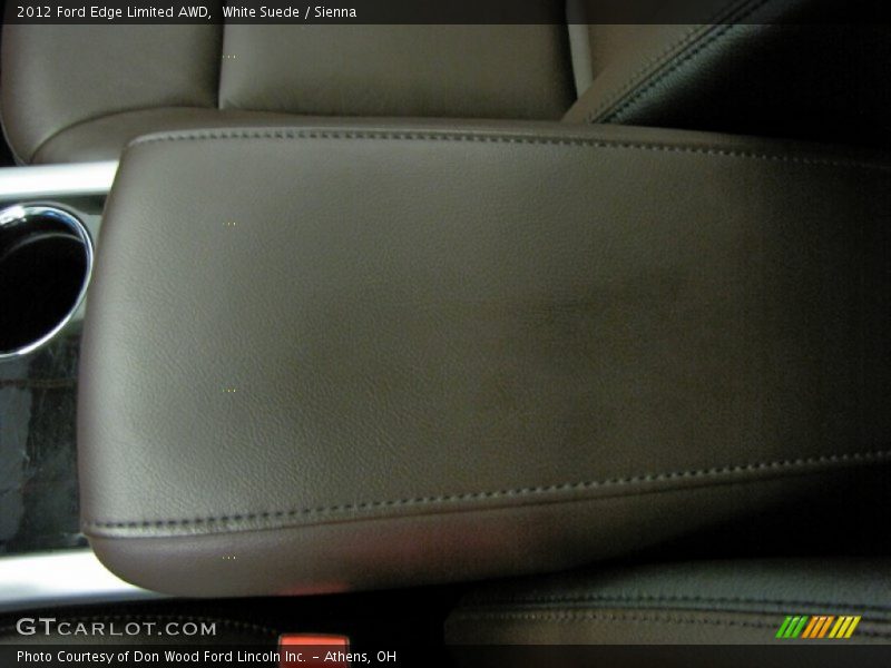 White Suede / Sienna 2012 Ford Edge Limited AWD