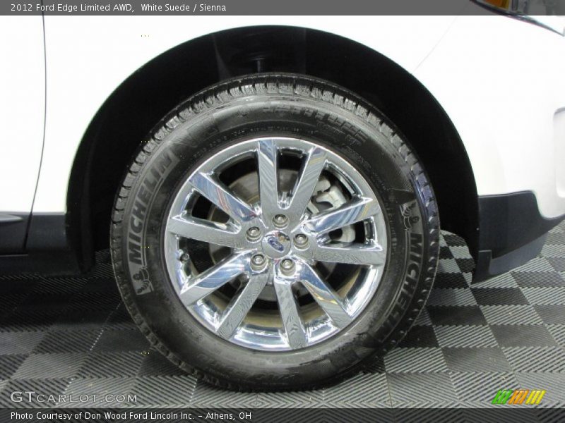 White Suede / Sienna 2012 Ford Edge Limited AWD