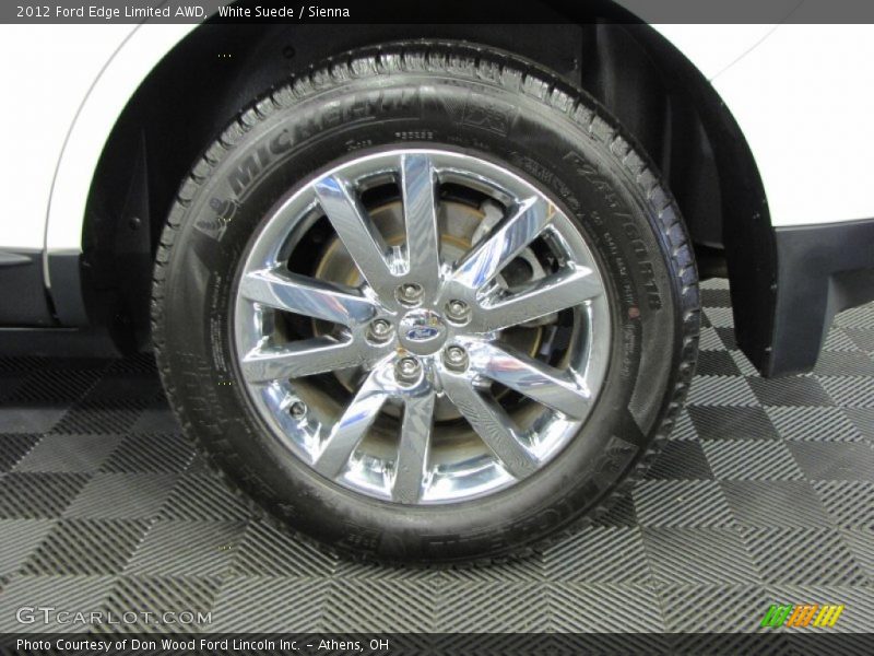 White Suede / Sienna 2012 Ford Edge Limited AWD