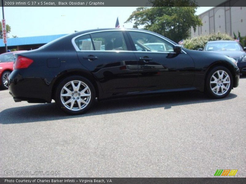 Black Obsidian / Graphite 2009 Infiniti G 37 x S Sedan
