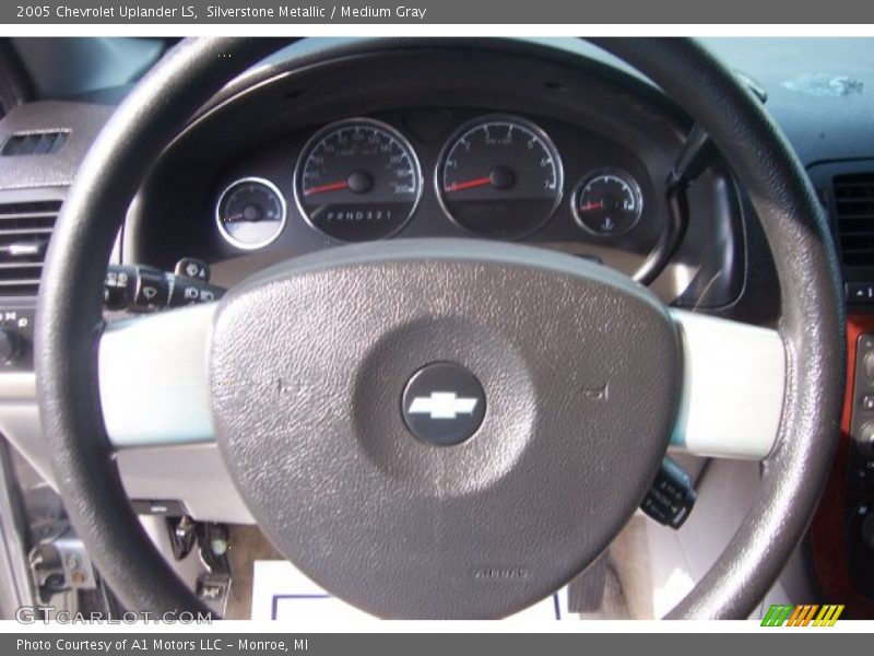 Silverstone Metallic / Medium Gray 2005 Chevrolet Uplander LS