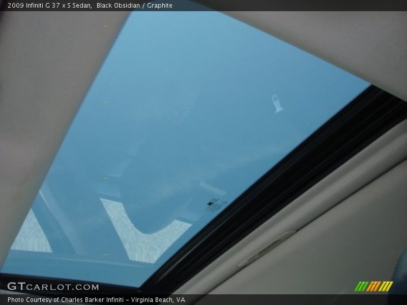 Black Obsidian / Graphite 2009 Infiniti G 37 x S Sedan