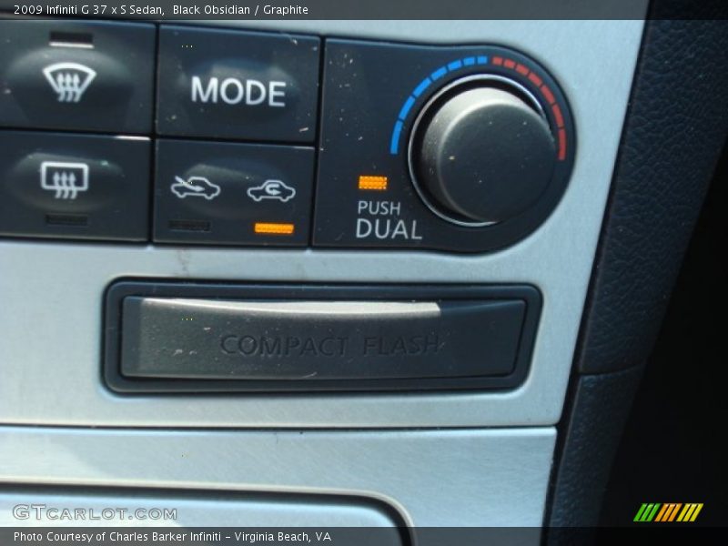 Black Obsidian / Graphite 2009 Infiniti G 37 x S Sedan