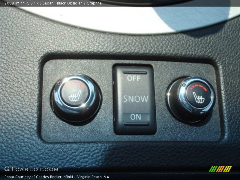Black Obsidian / Graphite 2009 Infiniti G 37 x S Sedan