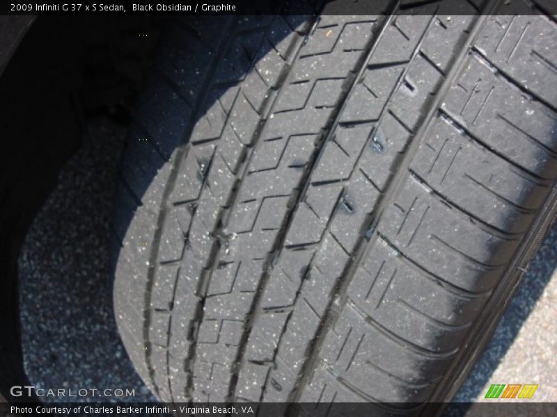 Black Obsidian / Graphite 2009 Infiniti G 37 x S Sedan