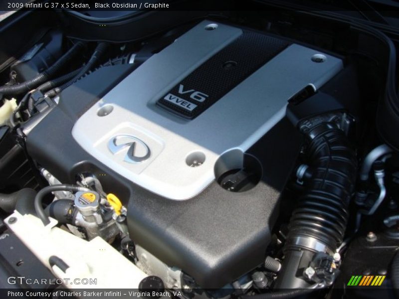 Black Obsidian / Graphite 2009 Infiniti G 37 x S Sedan