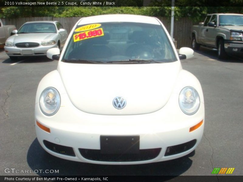 Candy White / Black 2010 Volkswagen New Beetle 2.5 Coupe
