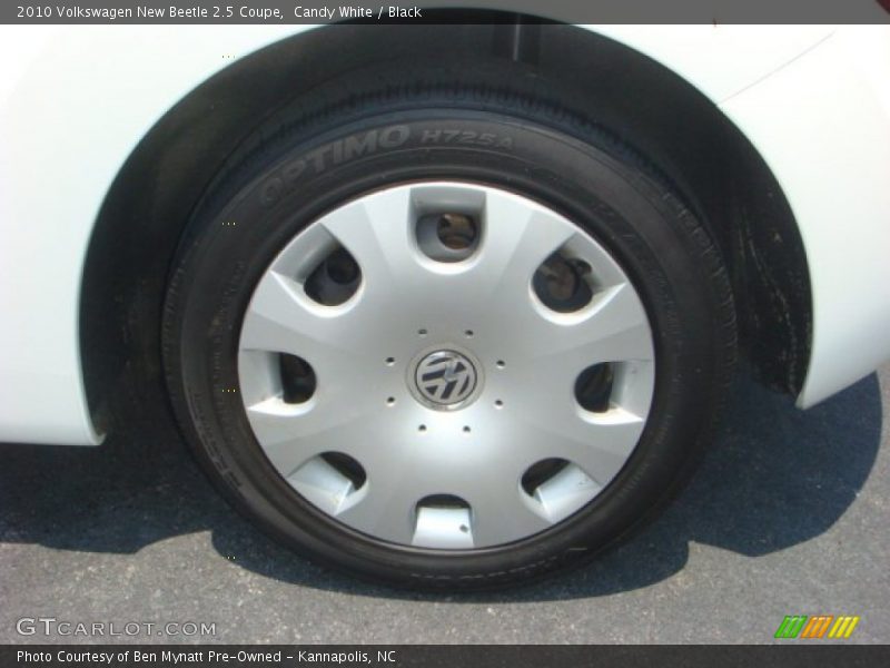 Candy White / Black 2010 Volkswagen New Beetle 2.5 Coupe