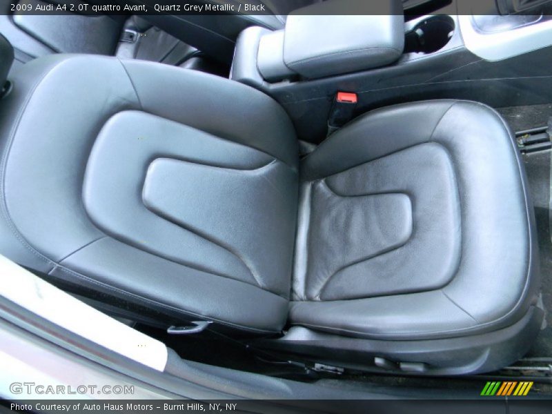 Quartz Grey Metallic / Black 2009 Audi A4 2.0T quattro Avant