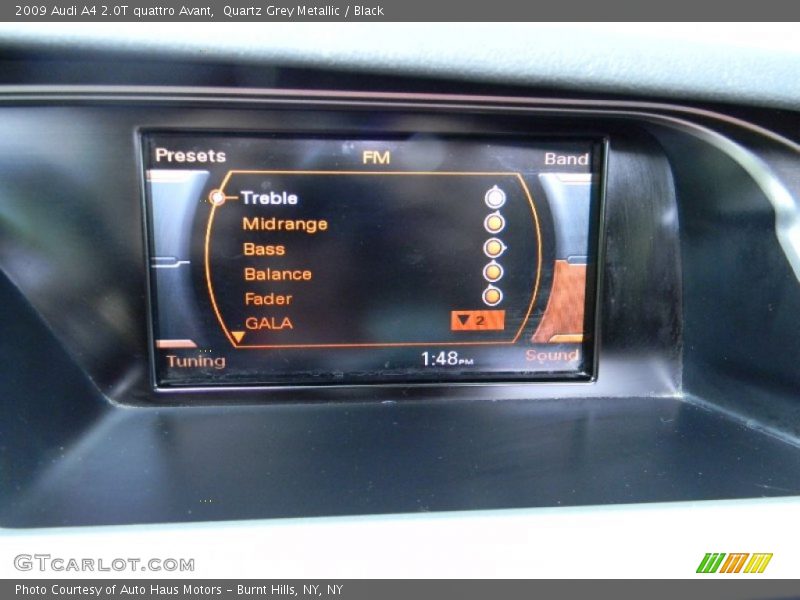 Quartz Grey Metallic / Black 2009 Audi A4 2.0T quattro Avant