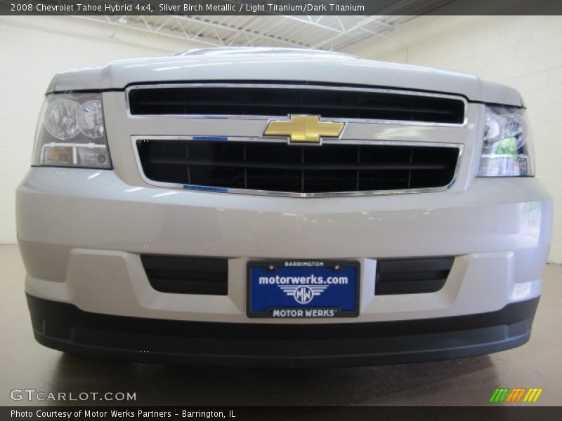 Silver Birch Metallic / Light Titanium/Dark Titanium 2008 Chevrolet Tahoe Hybrid 4x4