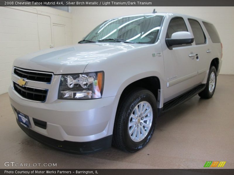 Silver Birch Metallic / Light Titanium/Dark Titanium 2008 Chevrolet Tahoe Hybrid 4x4