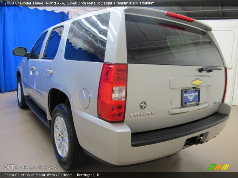 Silver Birch Metallic / Light Titanium/Dark Titanium 2008 Chevrolet Tahoe Hybrid 4x4