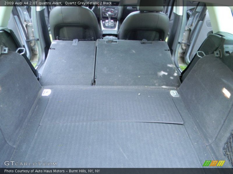 Quartz Grey Metallic / Black 2009 Audi A4 2.0T quattro Avant
