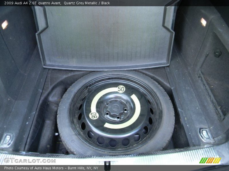 Quartz Grey Metallic / Black 2009 Audi A4 2.0T quattro Avant