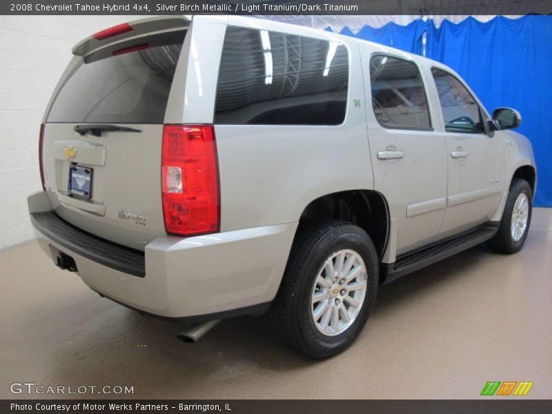 Silver Birch Metallic / Light Titanium/Dark Titanium 2008 Chevrolet Tahoe Hybrid 4x4