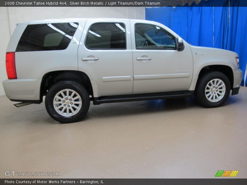 Silver Birch Metallic / Light Titanium/Dark Titanium 2008 Chevrolet Tahoe Hybrid 4x4