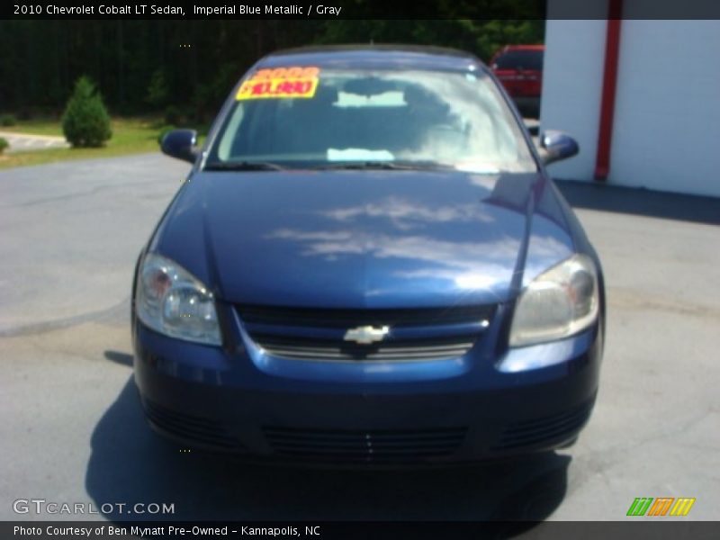 Imperial Blue Metallic / Gray 2010 Chevrolet Cobalt LT Sedan