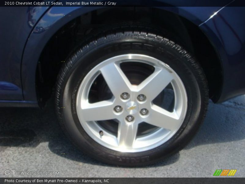 Imperial Blue Metallic / Gray 2010 Chevrolet Cobalt LT Sedan