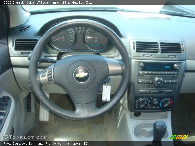 Imperial Blue Metallic / Gray 2010 Chevrolet Cobalt LT Sedan