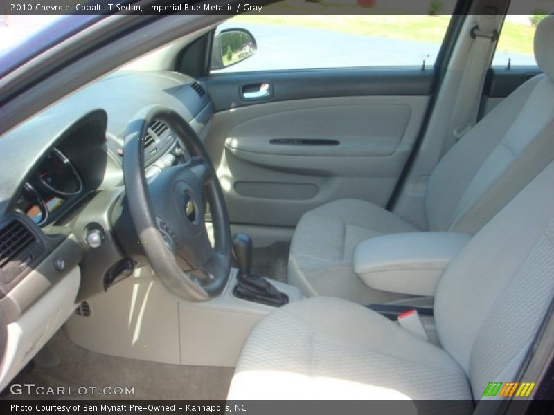 Imperial Blue Metallic / Gray 2010 Chevrolet Cobalt LT Sedan