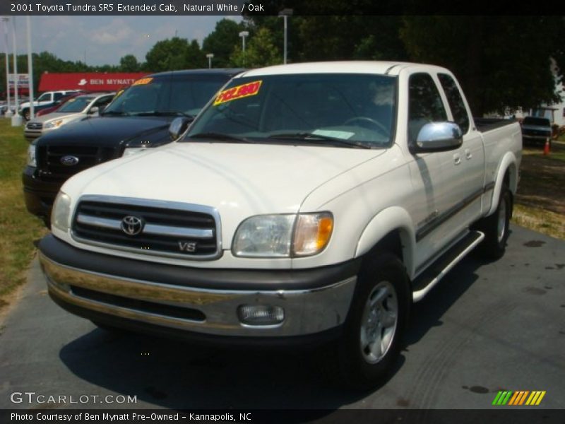 Natural White / Oak 2001 Toyota Tundra SR5 Extended Cab