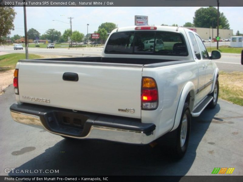 Natural White / Oak 2001 Toyota Tundra SR5 Extended Cab