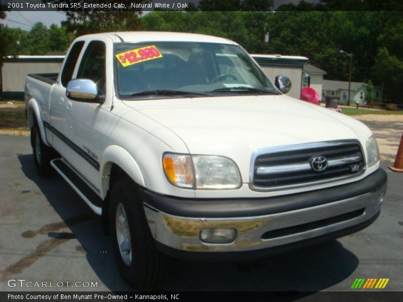 Natural White / Oak 2001 Toyota Tundra SR5 Extended Cab