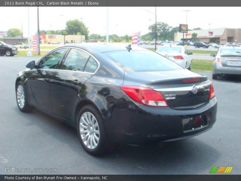 Carbon Black Metallic / Ebony 2011 Buick Regal CXL
