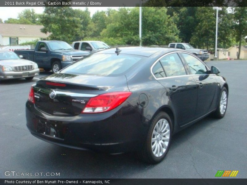 Carbon Black Metallic / Ebony 2011 Buick Regal CXL