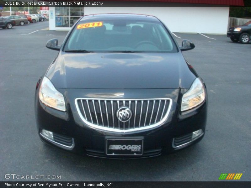 Carbon Black Metallic / Ebony 2011 Buick Regal CXL