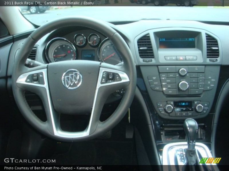 Carbon Black Metallic / Ebony 2011 Buick Regal CXL