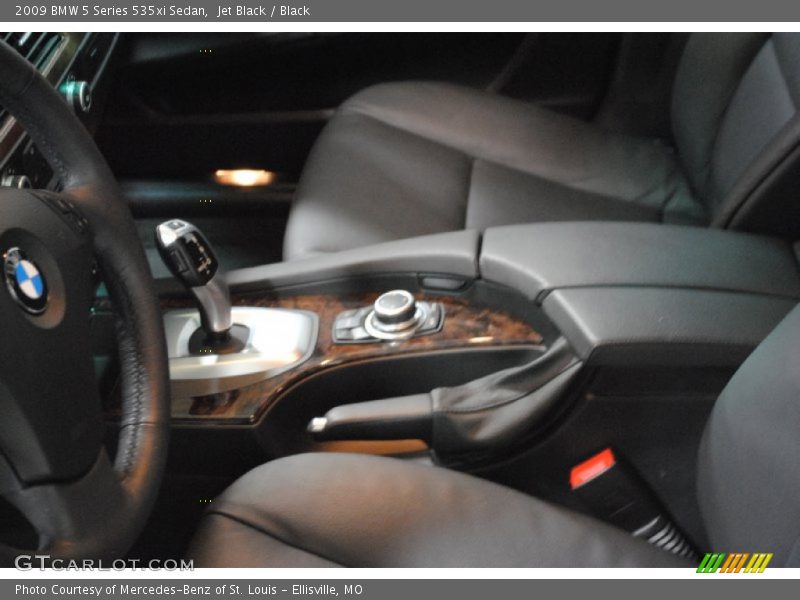 Jet Black / Black 2009 BMW 5 Series 535xi Sedan