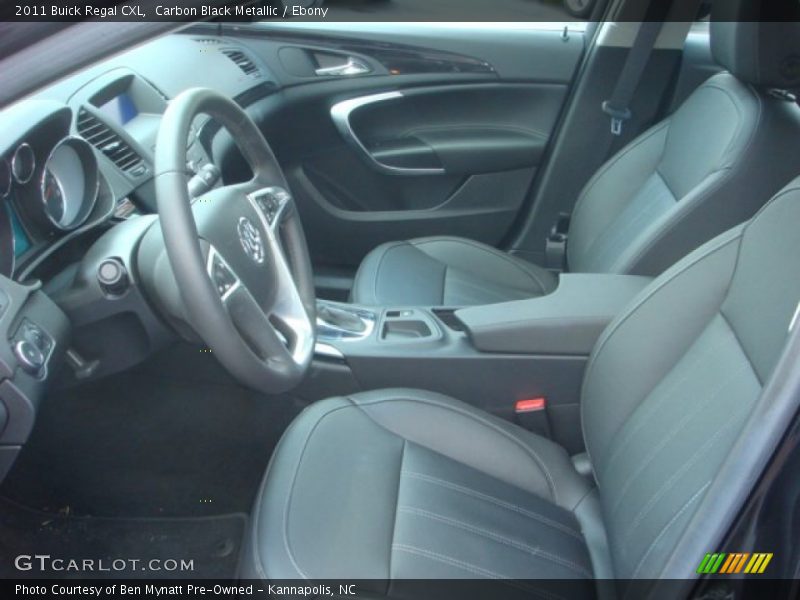 Carbon Black Metallic / Ebony 2011 Buick Regal CXL