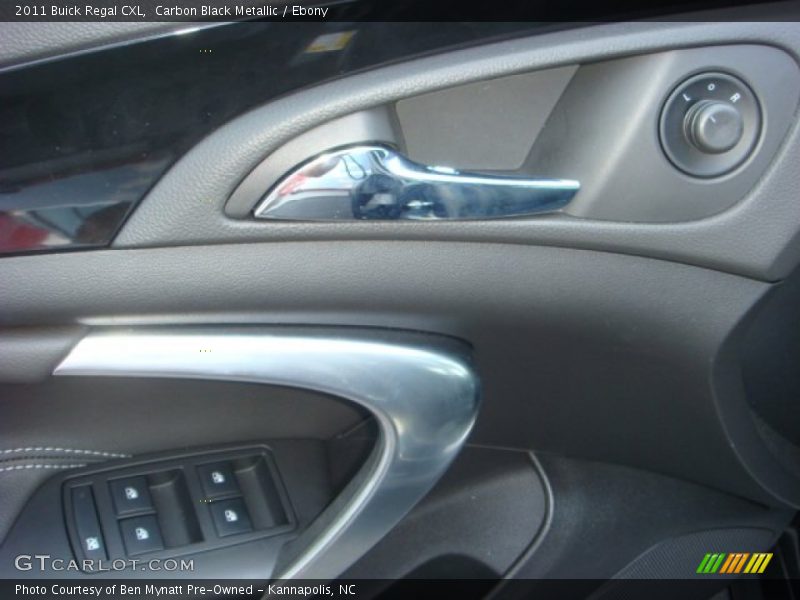 Carbon Black Metallic / Ebony 2011 Buick Regal CXL