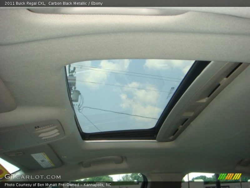 Carbon Black Metallic / Ebony 2011 Buick Regal CXL