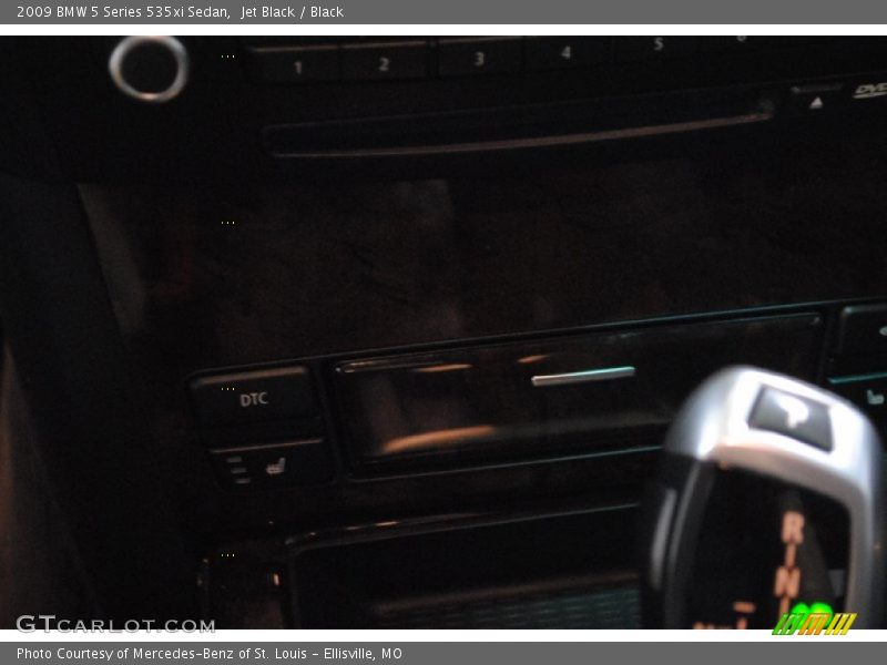 Jet Black / Black 2009 BMW 5 Series 535xi Sedan