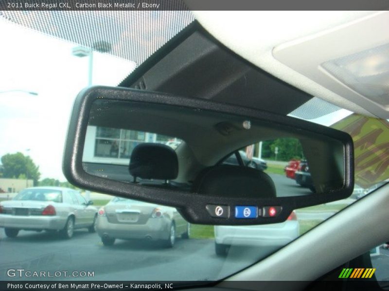 Carbon Black Metallic / Ebony 2011 Buick Regal CXL