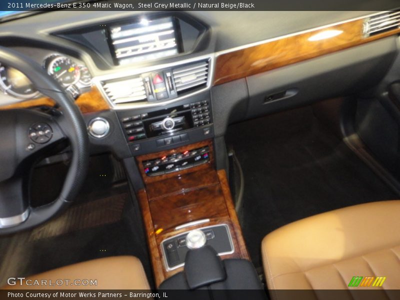 Steel Grey Metallic / Natural Beige/Black 2011 Mercedes-Benz E 350 4Matic Wagon