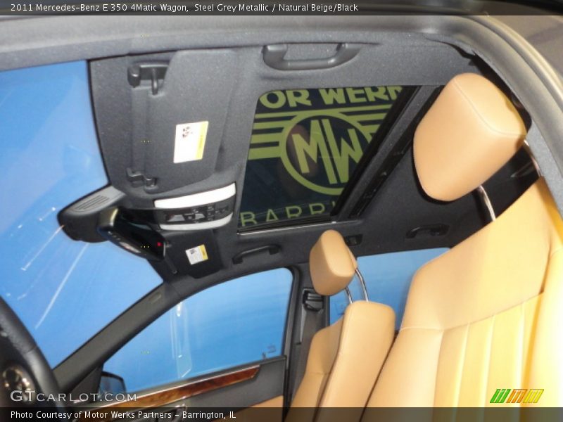 Steel Grey Metallic / Natural Beige/Black 2011 Mercedes-Benz E 350 4Matic Wagon