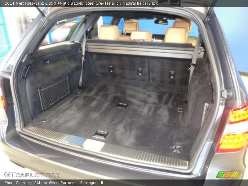 Steel Grey Metallic / Natural Beige/Black 2011 Mercedes-Benz E 350 4Matic Wagon