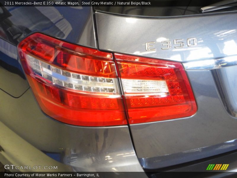 Steel Grey Metallic / Natural Beige/Black 2011 Mercedes-Benz E 350 4Matic Wagon