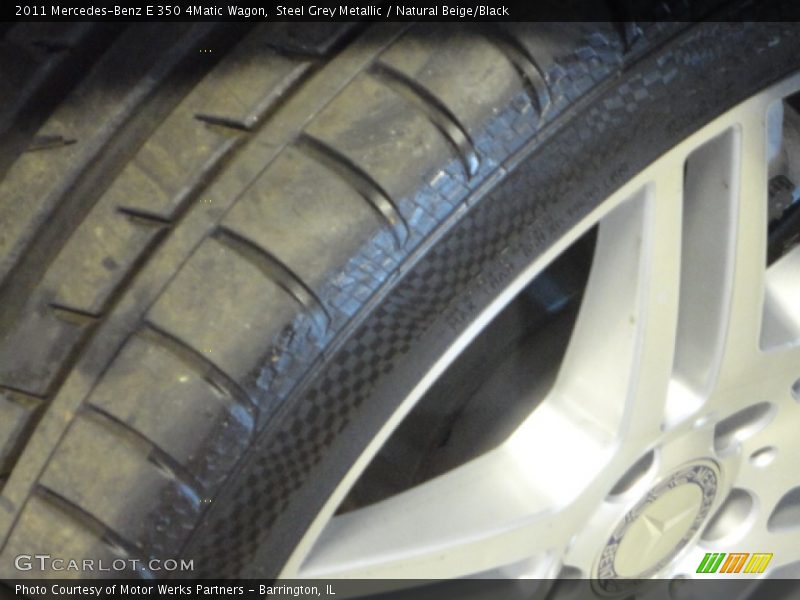 Steel Grey Metallic / Natural Beige/Black 2011 Mercedes-Benz E 350 4Matic Wagon