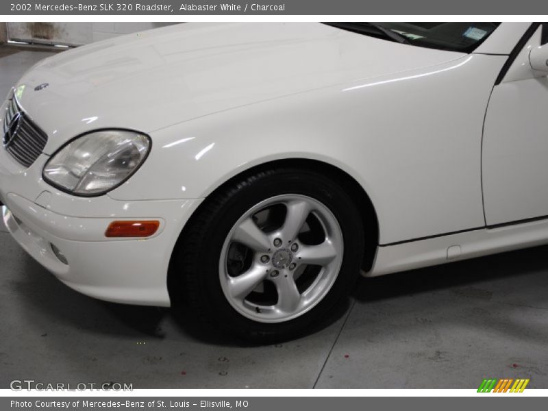 Alabaster White / Charcoal 2002 Mercedes-Benz SLK 320 Roadster