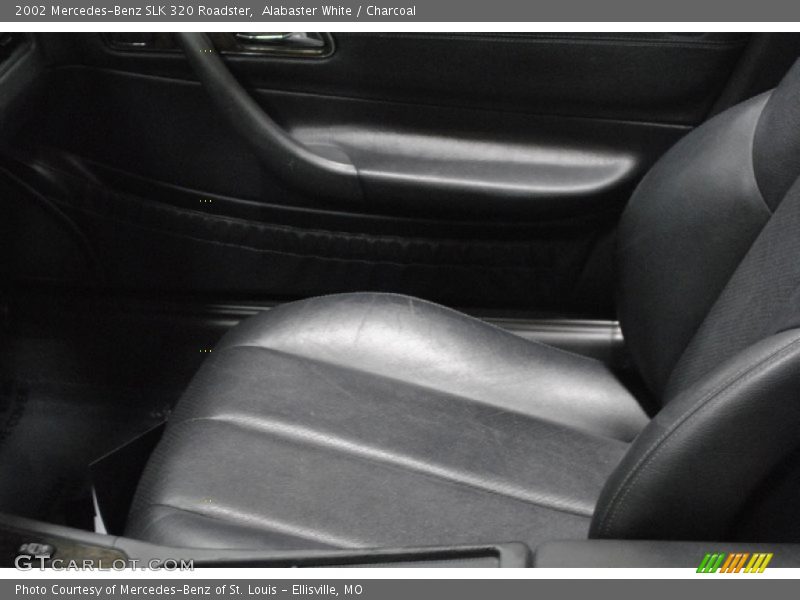 Alabaster White / Charcoal 2002 Mercedes-Benz SLK 320 Roadster