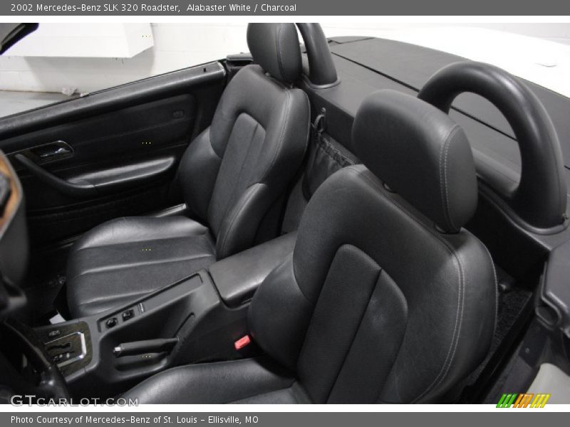 Alabaster White / Charcoal 2002 Mercedes-Benz SLK 320 Roadster